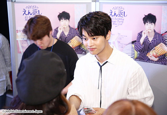 VIXXエン@Zepp TOKYO 一人ひとりの目をしっかり見ながら…