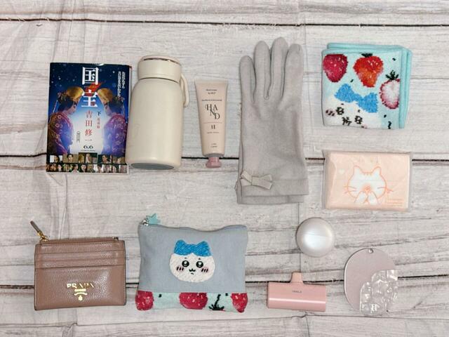 これだけの荷物が収納可能でした!