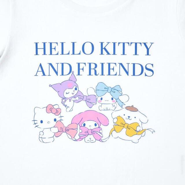 ユニクロ GIRLS サンリオキャラクターズ クロップドUT ¥990