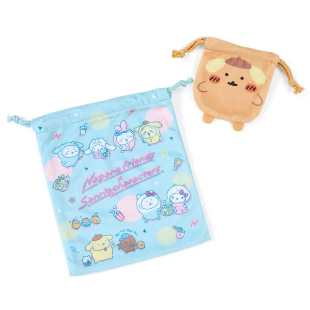 ナガノフレンズ×サンリオキャラクターズ　巾着セット　1,485円