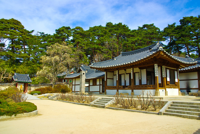 江原道・江陵の史跡『烏竹軒』　写真提供：韓国観光公社、江原道、江陵市