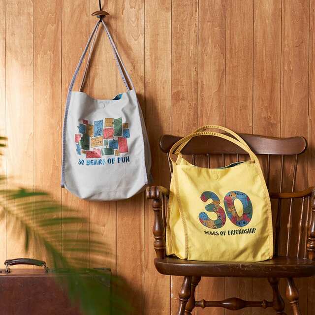 【映画公開30周年】 内生地プリントのキャンバストートバッグ「トイ・ストーリー」｜￥5,390 （税込）