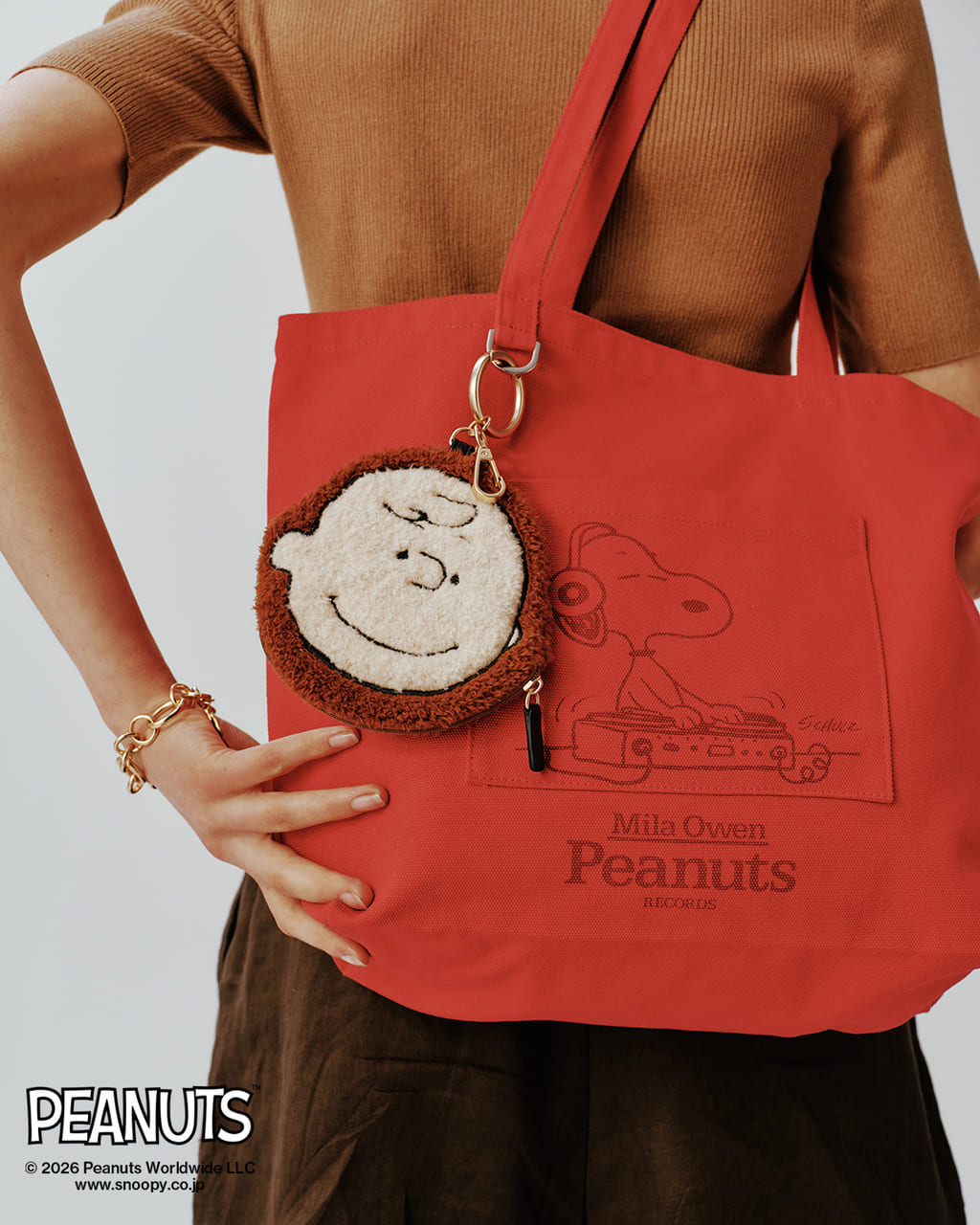 大人のためのスヌーピーコラボ♪【PEANUTS×ミラ オーウェン】トート