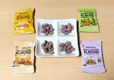 【楽一フーズ　アーモンドアソートパック　400g（10g×40袋）　1598円】4つのフレーバーは、どれも個性的で飽きがこない