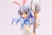 ウサギニナッテルー！「ごちうさ チノ アリスstyle」発売決定、うさ耳＆エプロンのあざとい衣装でフィギュア化