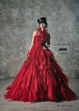 「Lulu felice×NANA」新作ウェディングドレス　LU-1011_Red