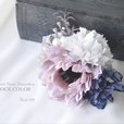 コサージュ＊アネモネ・カーネーション【No.031】ケース付き＊卒業式 入学式 結婚式 セレモニー／stockcolor／3,700円