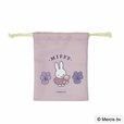 「3P巾着（ミッフィー sweets&violet）」1,490円（税込）