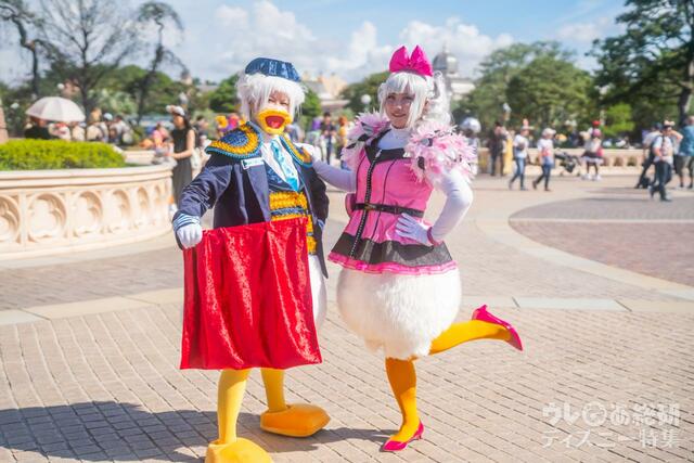 Dハロ 全身仮装 2023｜「クラブマウスビート」のドナルドダック、デイジーダック