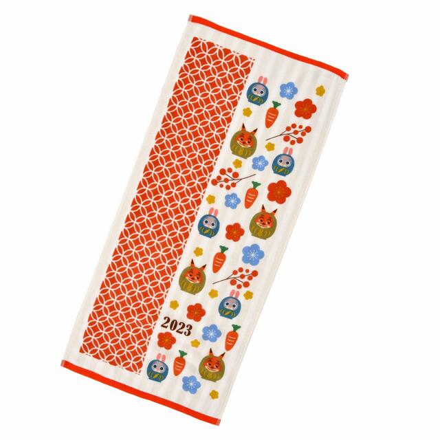 ジュディ・ホップス&ニック・ワイルド フェイスタオル HAPPY JUDY YEAR 990円