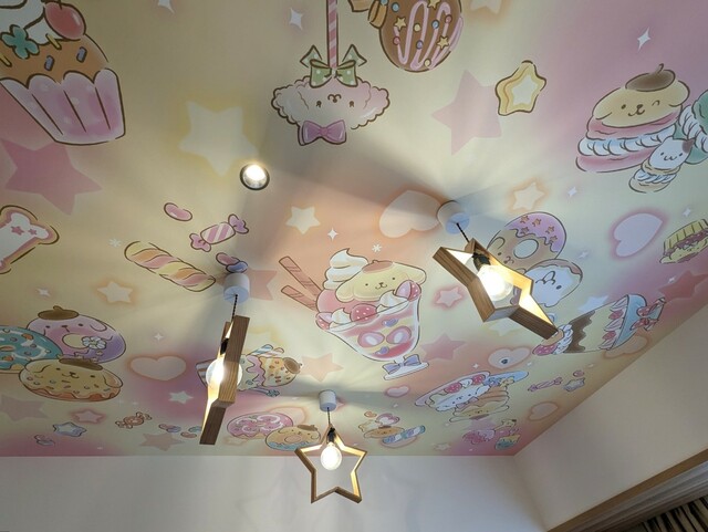 【三井ガーデンホテル銀座五丁目】ポムポムプリンのスイーツパーティールーム