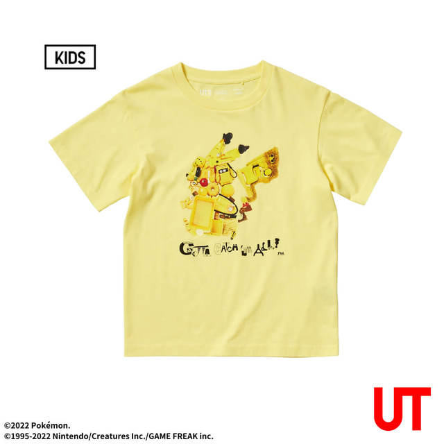 KIDS ポケモン ミーツ アーティスト 2022 春夏 UT グラフィックTシャツ(半袖)990円