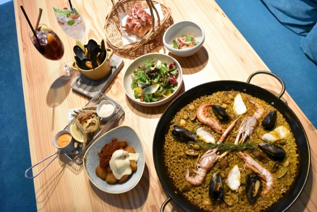 地元バルセロナでも人気のメニューがズラリ