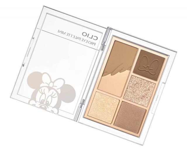 【CLIO】ミニー アイシャドウ プロ アイ パレット ミニ モノ ムード Disney Latte Cosme 2,970円