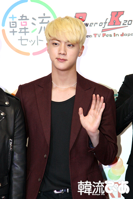 防弾少年団JIN　フォトセッション　4月24日＠千葉・幕張メッセ「Power of K 2016～Korea TV Fes in Japan」　©Digital Adventure