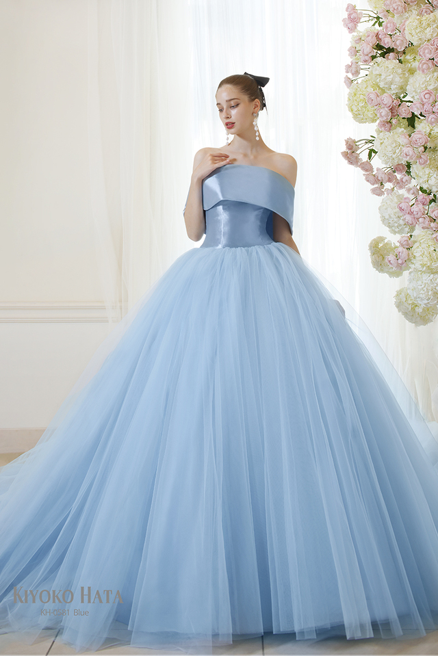 KIYOKO HATA（キヨコハタ）新作ウェディングドレス　KH-0581_Blue