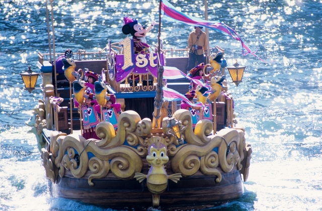 2002年　東京ディズニーシー1stアニバーサリー