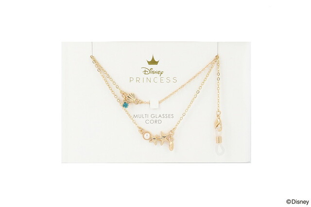 アリエル グラスコード(マスクコード)¥2,400|Disney Collection created by Zoff “PRINCESS”(ディズニーコレクション クリエイテッド バイ ゾフ “プリンセス”)