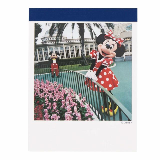 メモ 700円｜東京ディズニーリゾート・フォトグラフィープロジェクト「イマジニング・ザ・マジック」第2弾グッズ｜東京ディズニーリゾート40周年“ドリームゴーラウンド”｜発売日：2023年12月7日（木）｜販売店舗：東京ディズニーランド「グランドエンポーリアム」、東京ディズニーシー「ヴァレンティーナズ･スウィート」