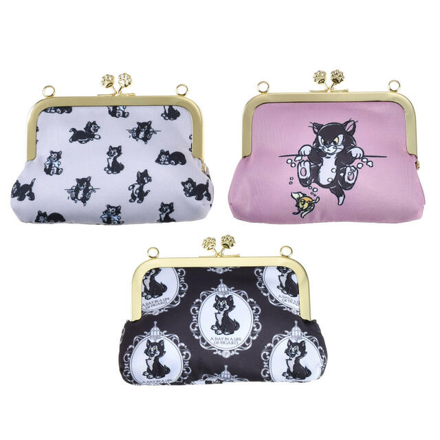 ディズニーキャラクター シークレットポーチ がまぐち チェーン付き DISNEY CAT DAY 2026 1,500円