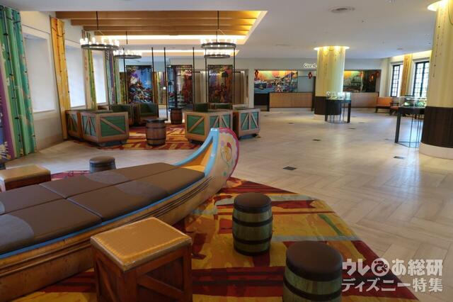 東京ディズニーセレブレーションホテル　ディスカバー　ロビー