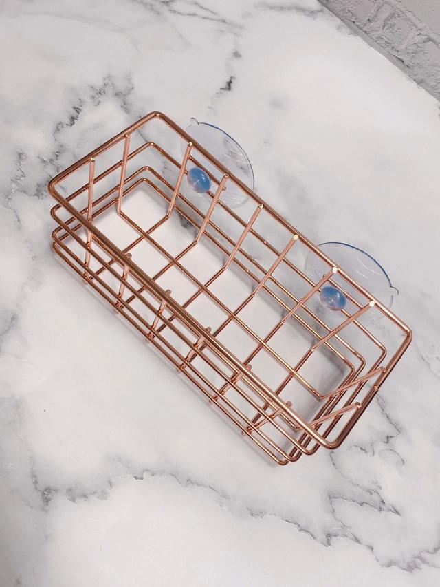 【Francfranc（フランフラン）】ワイヤー スポンジ＆ボトルスタンド コッパー／税込1,000円