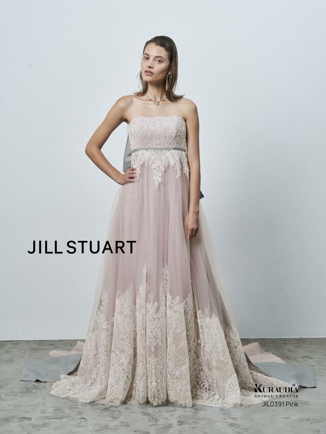 【JILL STUART（ジルスチュアート）新作ウェディングドレス】JIL0391-Pink