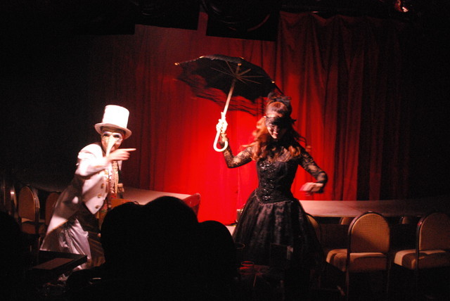 はとバスソロ活体験／黒鳥の湖・ショータイムの模様