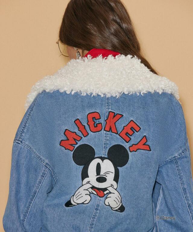 ミッキーデニムジャケット ¥10,990