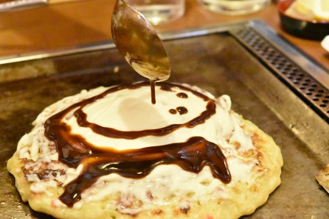 ソースも多めで！！