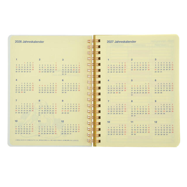 【デルフォニックス】ラプンツェル＆フリン・ライダー、パスカル Rollbahn Diary L 手帳・スケジュール帳 CALENDAR＆ORGANIZER 2026 2,400円