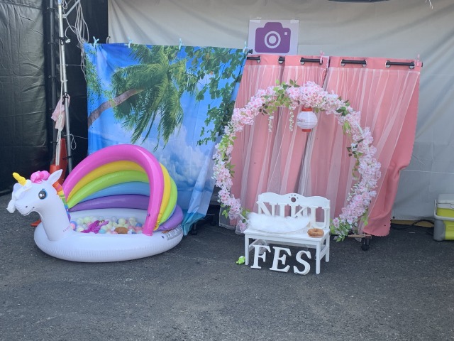 【肉フェス】ワンちゃんのフォトスポット