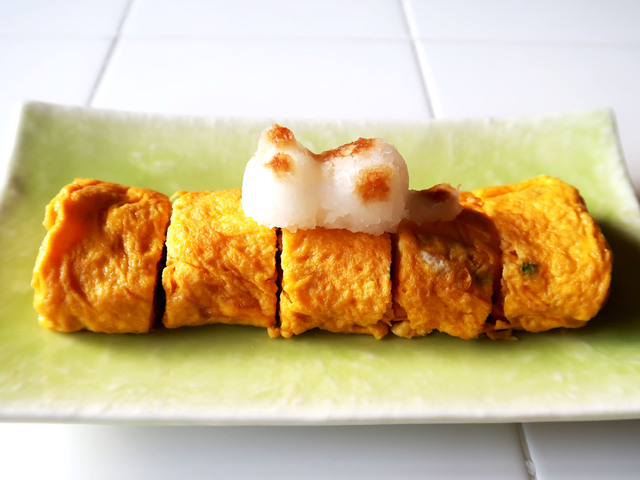 大根おろしニャンとたまご焼き
