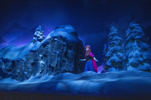 東京ディズニーシー「ファンタジースプリングス」内「アナとエルサのフローズンジャーニー」