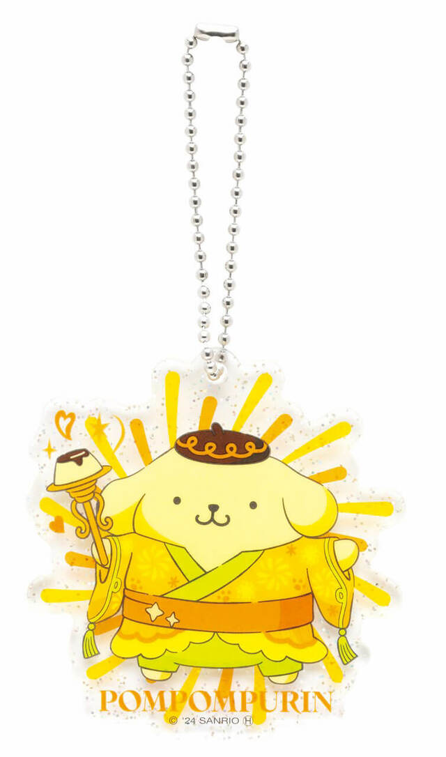 ラメアクリルチャーム賞｜Happyくじ「Sanrio characters HANABI 2024」