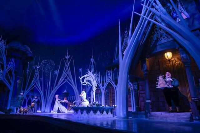 東京ディズニーシー「ファンタジースプリングス」内「アナとエルサのフローズンジャーニー」