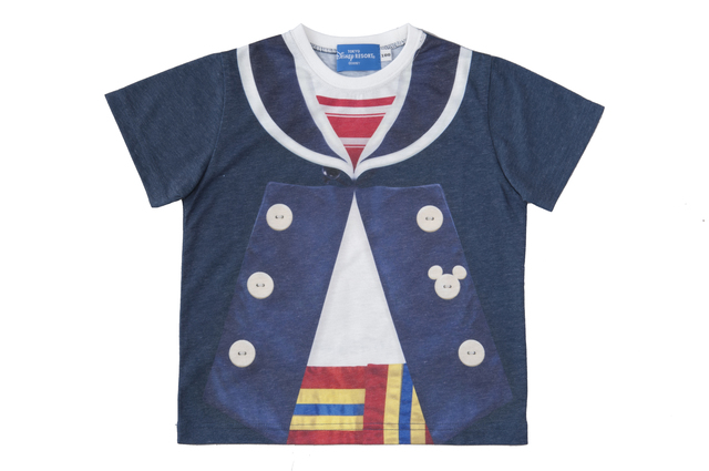 Tシャツ（キッズ用）100cm、120cm 各¥2,000／140cm ¥2,400 ｜東京ディズニーシー「17thアニバーサリー」グッズ｜2018年9月3日（月）発売