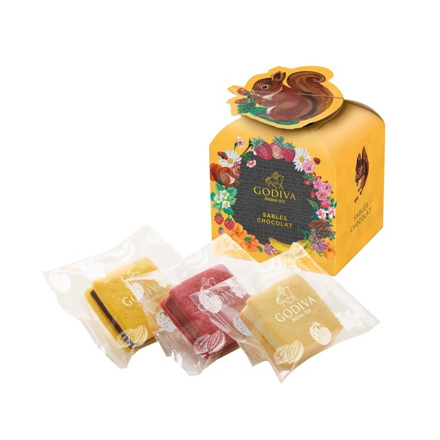ゴディバフルーツバスケット サブレショコラ（3個入）