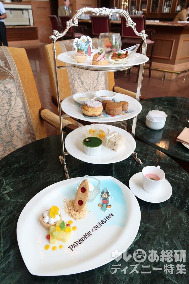 ドリーマーズ・ラウンジ 東京ディズニーランドホテル・サマーダイニング アフタヌーンティーセット