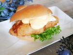 【白身魚フライのサンド】タルタルソースがおいしいんです！