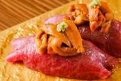 数量限定 大人気の“ウニのせ和牛寿司”