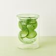「バブル ダブルウォールグラス」 グリーン：1,400円（税込）