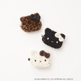 【HELLO KITTY×OPAQUE.CLIP】「ハローキティ」フェイス型ふわふわポーチ　￥3,479