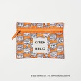 【サンリオキャラクターズ×CITEN】「フラットポーチ」1,980円／ポチャッコ
