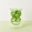 「バブル ダブルウォールグラス」 グリーン：1,400円（税込）