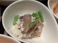 【軽井沢マリオットホテル】ファスティング食のメニュー「キノコとおからの和え物」