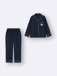 GU フランネルパジャマ(長袖&ロングパンツ) Peanuts ¥3,990