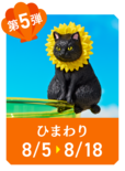 『カフェ・ベローチェ』「ふちねこ サマーキャンペーン」第５弾