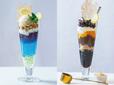 「オーロラパフェ／サウナパフェ」【おふろcafe utataneに「Nordic Cafe ＆ Dining matka」がオープン】
