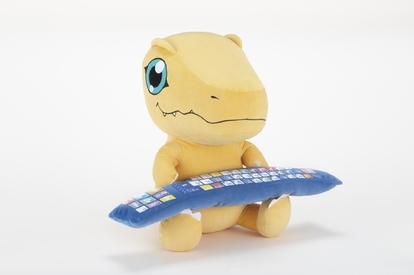 一緒にお仕事がんばろ？ 「デジモン」アグモンのぬいぐるみPC
